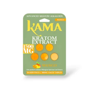 11kama kratom extract mango 300mg 5ct 91177