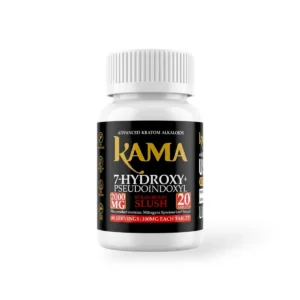 kama 7 hydroxy pseudoindoxyl chewable tablets strawberry slush 100mg 20ct 08451
