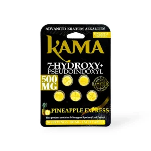 kama 7 hydroxy pseudoindoxyl pineapple express 100mg tablet 5ct 29035
