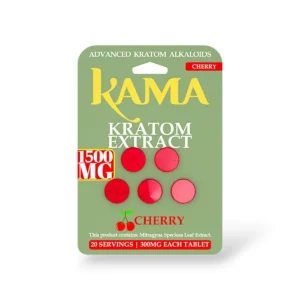 kama kratom extract cherry 300mg 5ct 72701